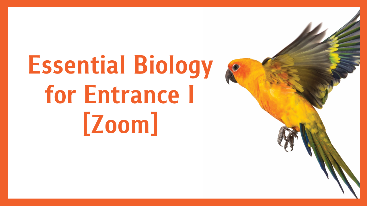 Biooui | Essential Biology for Entrance I 2023 [Zoom]